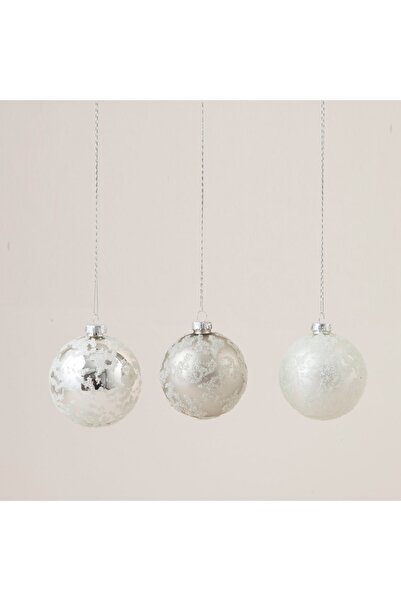 Chakra Saho 12'li Yılbaşı Topu Gümüş