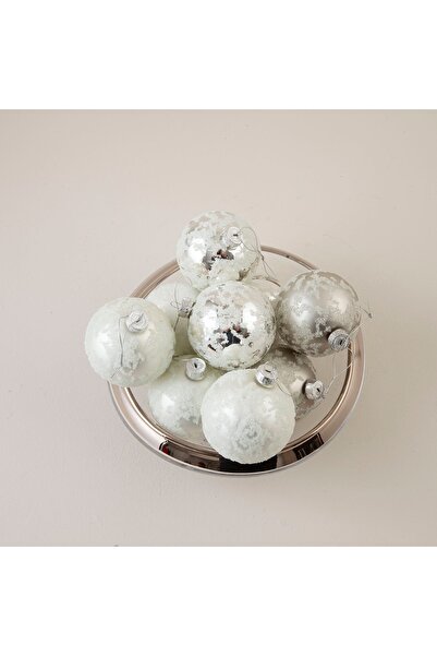 Chakra Saho 12'li Yılbaşı Topu Gümüş