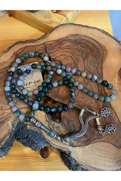 parze doğaltaş عبوة من 99 مسبحة هندية من العقيق