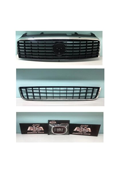 ESER Fiat Linea Siyah Kromlu Ön Panjur Set Ön Panjur-alt Tampon Panjuru-arma (735439413)