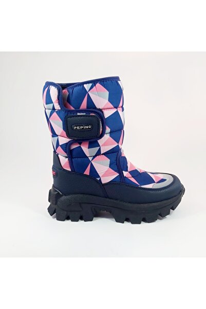 pepino 1377 Girl's Light Sole Velcro Snow Boots