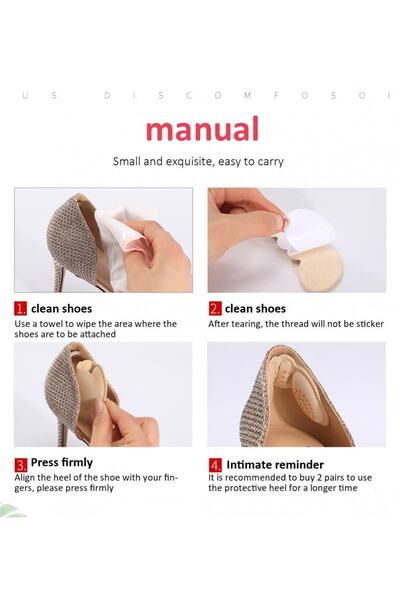 optana 6 Mm Krem Ayakkabı Daraltan Ped Ayak Topuk Vurma Önleyici Sünger Bant ...