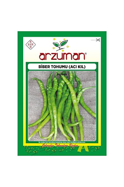 Arzuman Tohum Arzuman Acı Kıl Biber Tohumu 10 Gram