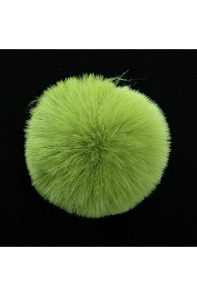 Asel Hobi Tasarım Çimen Yeşili Şapka Ponponu