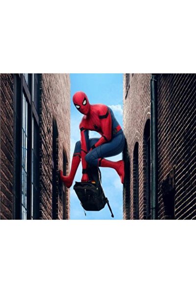 EkoDekor 3boyutluduvarkagitlari Örümcek Adam Spiderman 3d Çocuk Odası Duvar K...