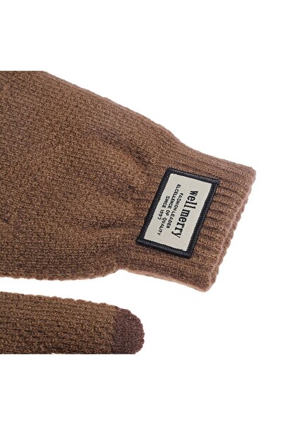 Alazpay High Quality Outdoor Skiing Hiking Thermal Windproof Cashmere Wool Winter Gloves