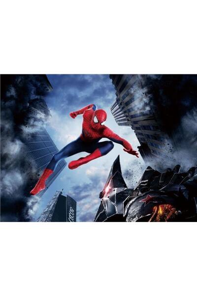 EkoDekor 3boyutluduvarkagitlari Örümcek Adam Spiderman 3d Çocuk Odası Duvar K...
