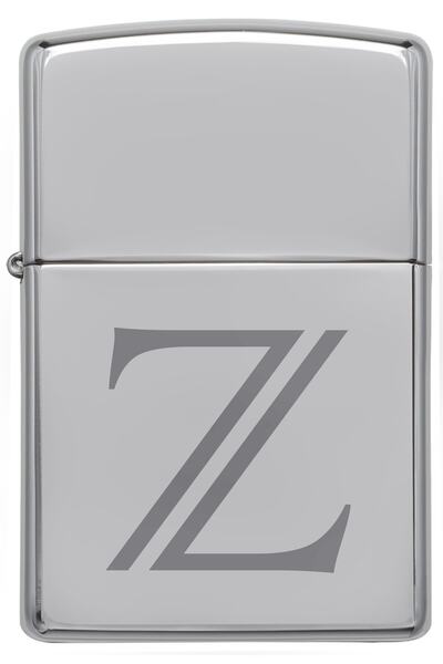 Zippo Çakmak Z Harf Gümüş Gri