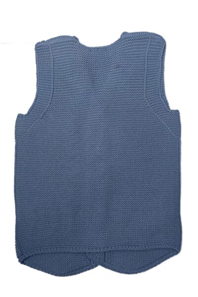 gogo bici Бродирана плетена жилетка Ata за момче