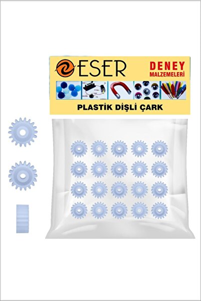 EserMatbaa Eser Plastik Motor Dişlisi 20 Adet