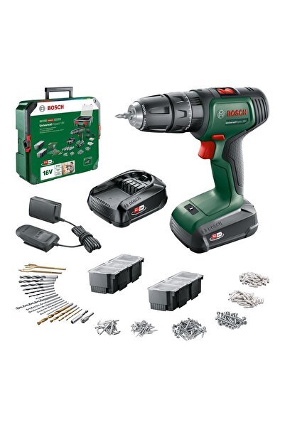 Bosch Universalımpact18vakülüdarbelimatkap(1,5ah, Çift Akü)sbx241aksesuarsetl...