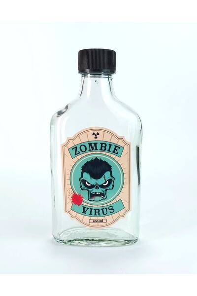 Özel Etiketli 200 Ml Şişe Zombi
