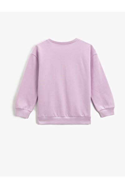 Koton Sweatshirt - Lila - Regular Fit