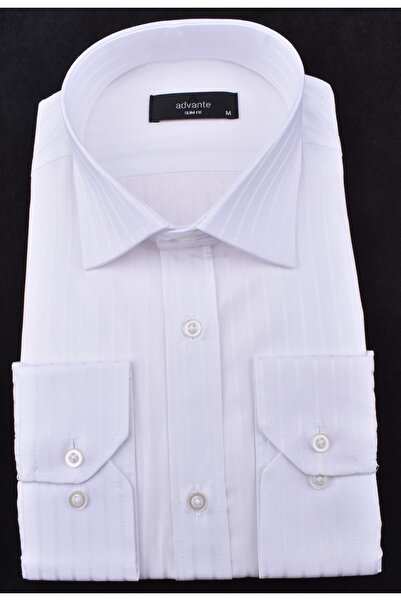 ADVANTE 2022 Hidden Pattern Adv Slimfit Shirt/white/s