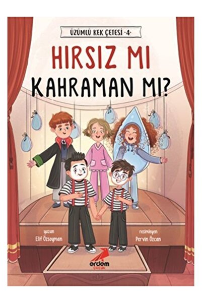 Genel Markalar Üzümlü Kek Çetesi 4 - Hırsız Mı Kahraman Mı? Elif Özsoyman