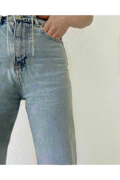 LİMABEL Cia Відкритий блакитний сніговий прання Салаш Палаццо Wideleg Jean Power Likra Жінка Висока талія