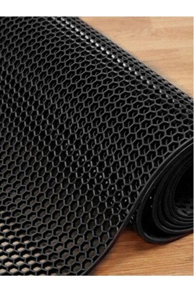 Edoplast Zmat Petek Paspas Siyah Kaydırmaz Pvc Paspası Yolluk Mekan Islak Zemin Kaymaz Z-mat