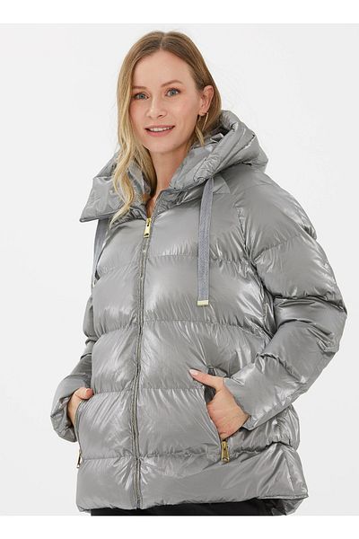 Selen Gray Women's Coat 22ksl6020