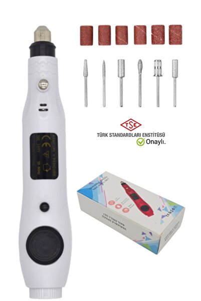 BEAUTY BOX COSMETIC Tırnak Törpü Makinesi Seti Yeni Trend USB'li Üstün Tasarı...