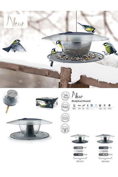 Prosperplast Birdyfeed Kuş Yemliği, Kuş Evi