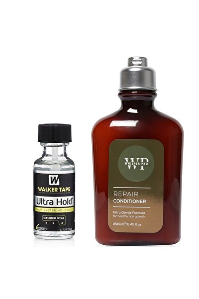 Walker Tape Ultra Hold Protez Saç Likid Yapıştırıcısı 15ml + Protez Saç Yoğun...