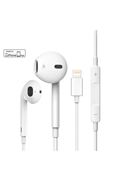 Favors Lightning Girişli Mikrofonlu Kablolu Kulaklık Stereo Ios Uyumlu Hi-fi ...