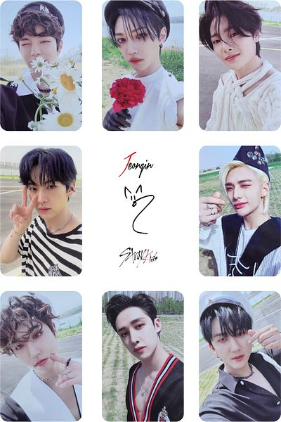 Altun Stray Kids "Maxident Go" 8 Pieces Photocards - Gift Random Signed Album