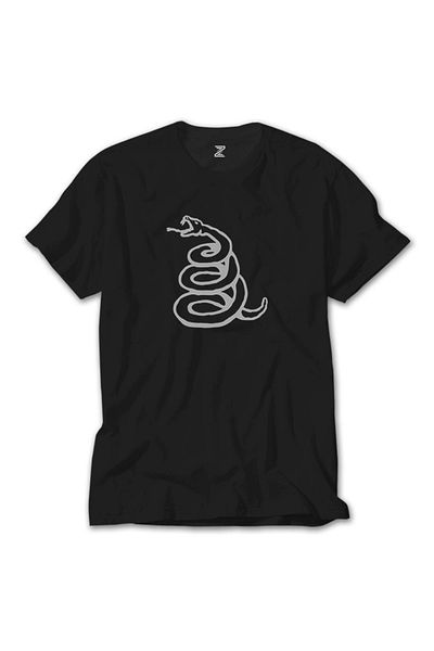 Z zepplin Tricou negru cu sigla Metallica Snake