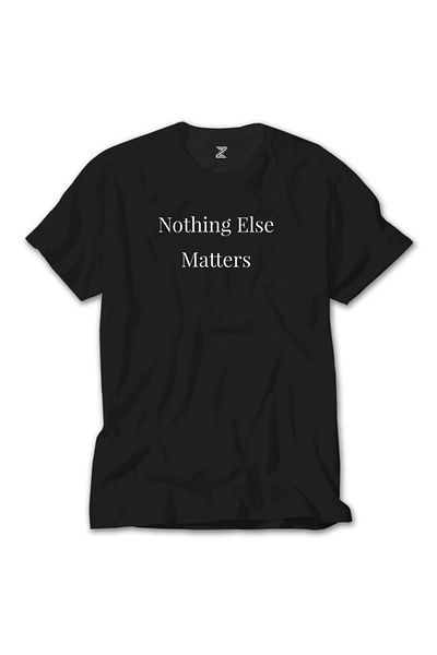 Z zepplin Metallica Nothing Else Matters Μαύρο T-Shirt