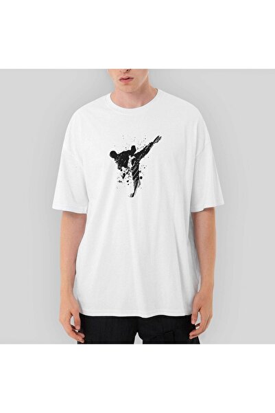 Z zepplin World Karete Fighter Oversize White T-Shirt