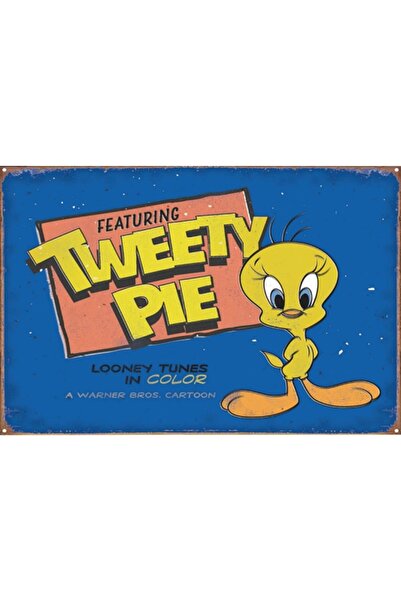 Hayat Poster Poster retro din lemn de desene animate Tweety Pie