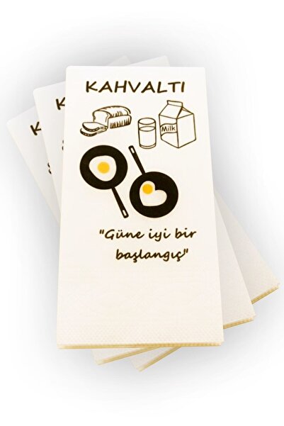 Ake Kağıt Talking Presentation Napkin Breakfast 100 Pieces