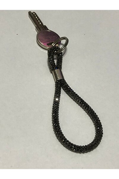 Beilys سلسلة مفاتيح متوهجة من حجر أنثراسايت - سلسلة مفاتيح للسيارة والمنزل