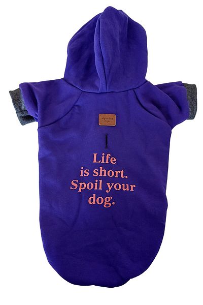Alphadog Design سويت شيرت مريح بغطاء رأس