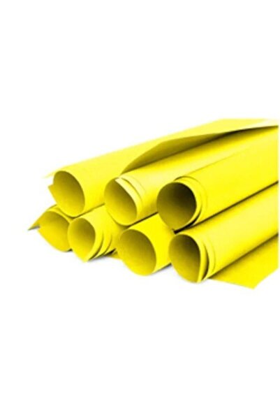 Kika Fon Kartonu. 50x70 Cm. 10 Adet. Sarı.