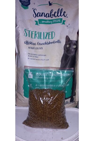 Sanabelle Sterilsed Kısırtlaştırılmış 1kg.paketleme Kedi Kuru Maması