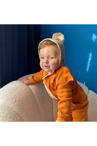 EYC BABY Buff Pompom Bonet Hat