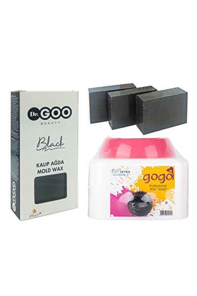 Dr. Goo Beauty Kalıp Ağda 270g Black Ve Ağda Isıtıcı Kazan