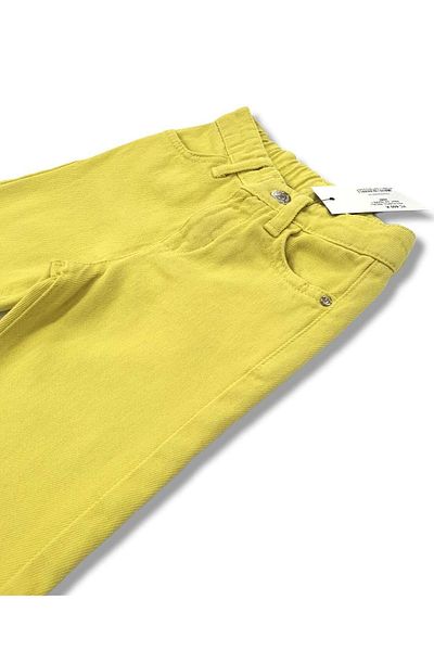 BOBBY JR KİDSWEAR Piece Dye Flared Leg, Seamless Gabardine Trousers