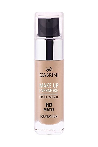 Gabrini Matte Foundation Professional Hd Matte Porcelain Foundation No:1