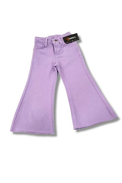 BOBBY JR KİDSWEAR Piece Dye Flared Leg, Seamless Gabardine Trousers