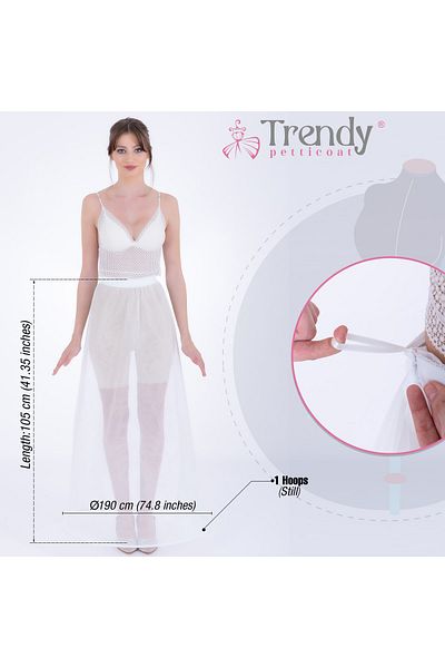 tp trendypetticoat Jupon la modă Tarlatan numărul 1