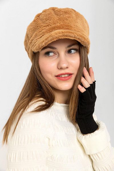 Saria Moda Plush Captain-sailor Women's Hat