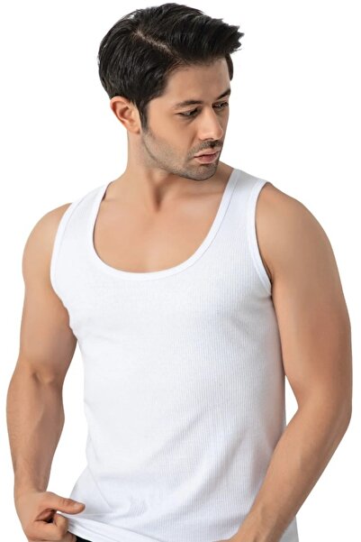 BLACK SWALLOW Wicking Special Woven Camisole Men's Undershirt 6 Pack