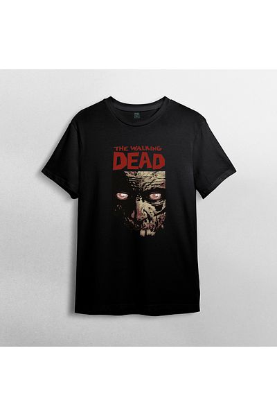 Pixxa Μοντέλο μπλουζάκι The Walking Dead 100% Cotton Crew Neck - 4