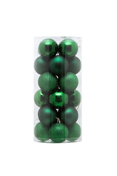 party mix Christmas Decorations Christmas Tree Ball 4cm 24 Pieces Christmas