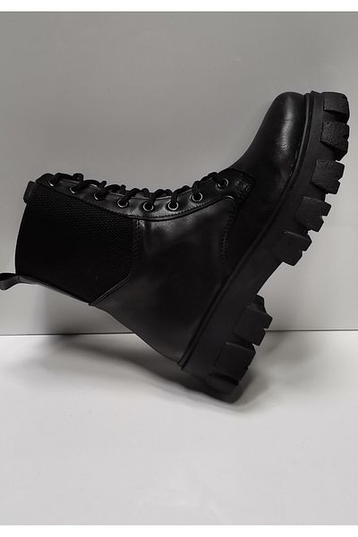 Everest Alinda Elastic Boots Thick Serrated Sole Lacing