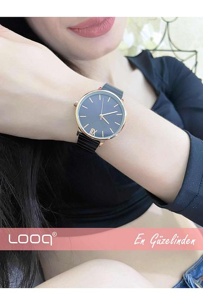 LOOQ ساعة يد نسائية - تصميم أنيق وعملي