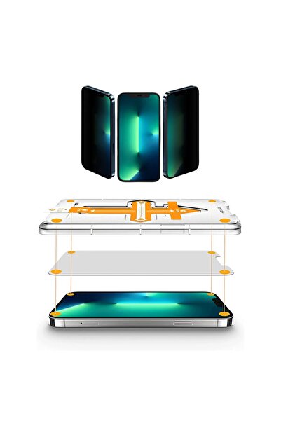 Iphone 13 - 13 Pro Ghost Screen Protector Auto Alignment Anti Dust 8k Ultra Hd Full Cover Glass