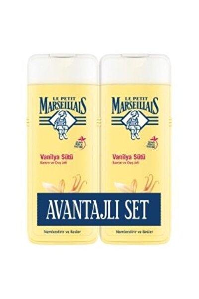 Le Petit Marseillais Vanilya Sütü Duş Jeli 400 Ml 2'li